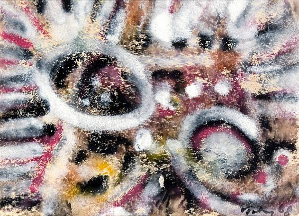 Appraisal: Mark Tobey American - Untitled signed and dated 'Tobey '