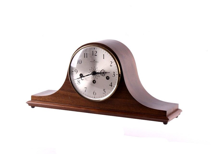 Appraisal: Hamilton West German Mantle Clock circa - For your consideration