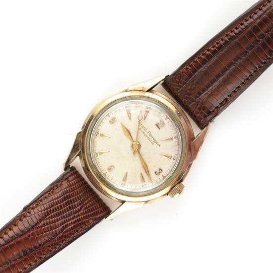 Appraisal: Vintage Girard-Perregaux Gyromatic wristwatch -jewel Gyromatic movement marked AE gentleman's