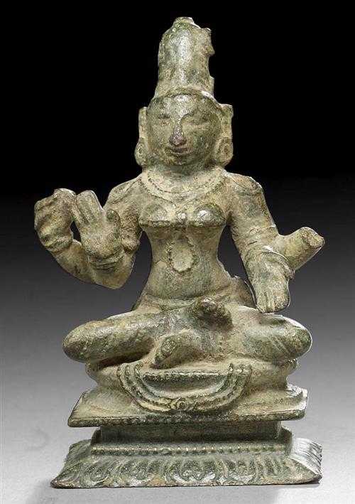 Appraisal: LAKSHMI India Tamil Nadu Chola th century H cm Bronze