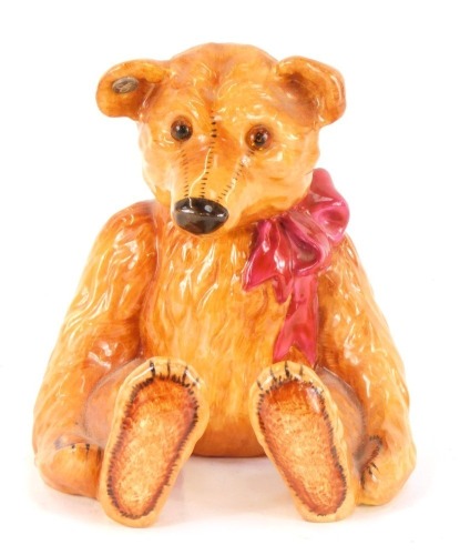 Appraisal: A Royale Stratford ceramic figure of a seated bear with