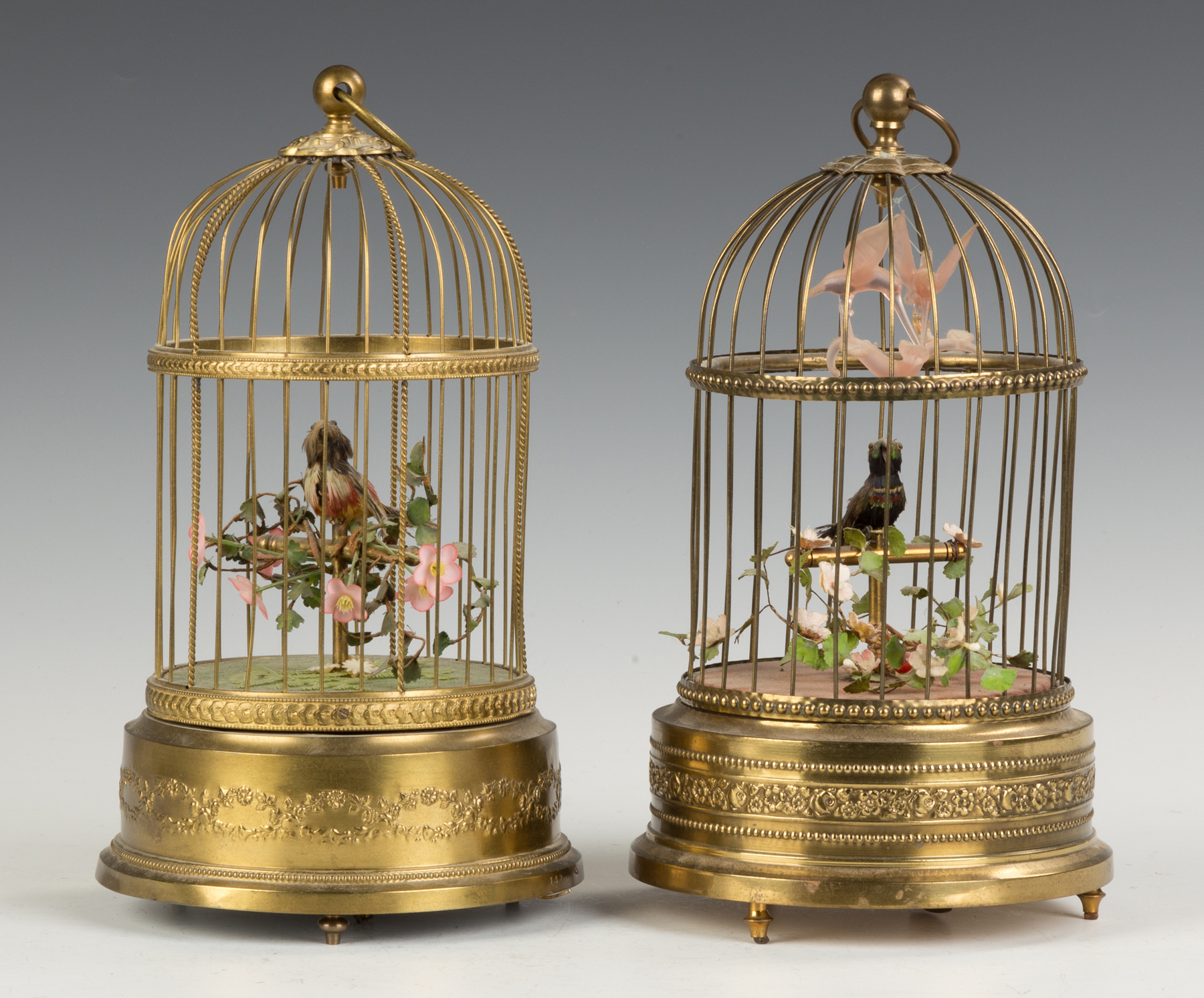 Appraisal: German Singing Bird Cage