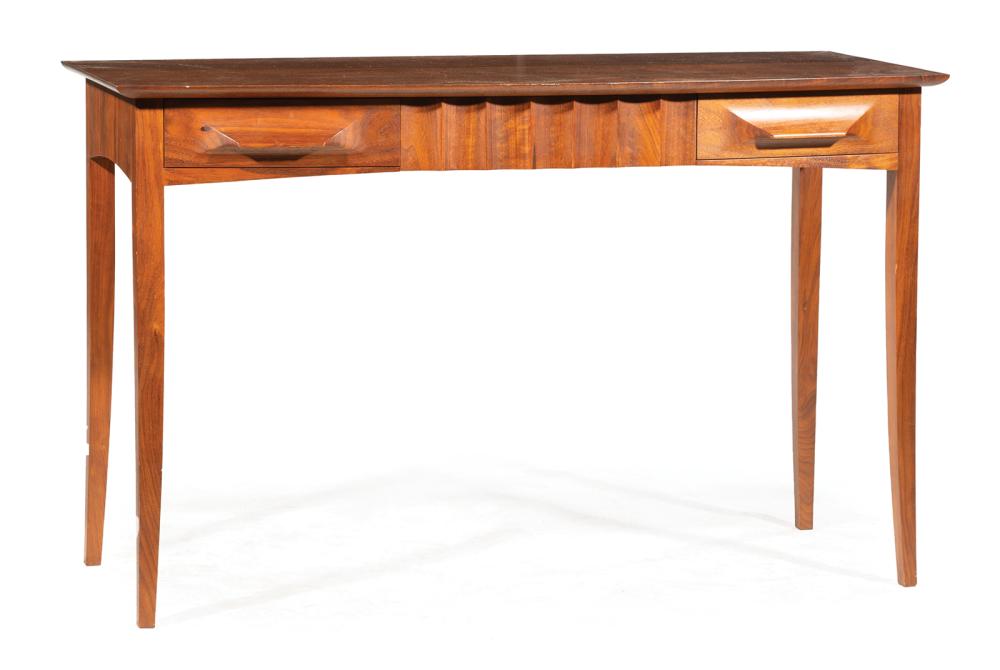 Appraisal: Thomas Moser Cabinet Makers Aria Walnut Writing Desk Auburn Maine