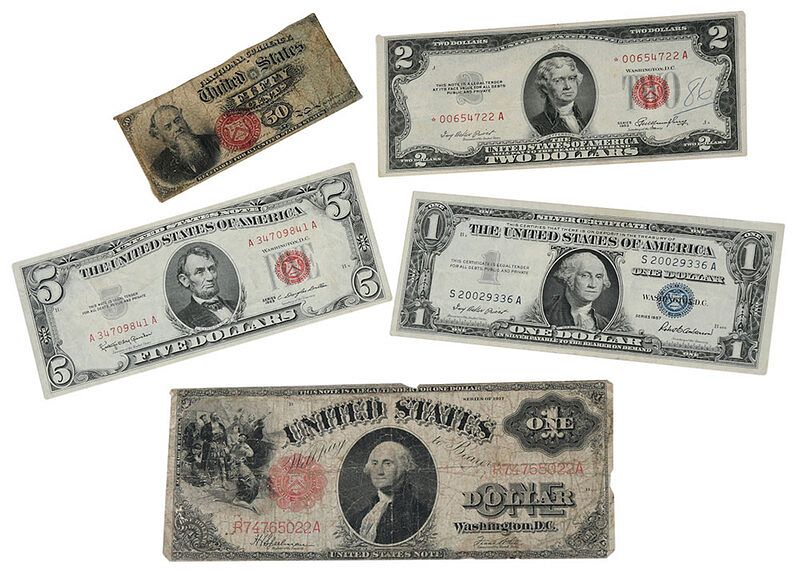 Appraisal: United States Banknotes Fractional Cent note Stanton Fourth Issue series