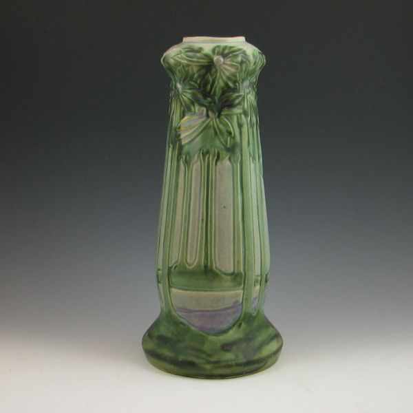 Appraisal: Roseville Vista tapered floor vase Unmarked Mint '' tall