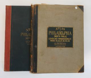 Appraisal: Two Atlases Of Philadelphia Interest By Bromley Dimensions X X