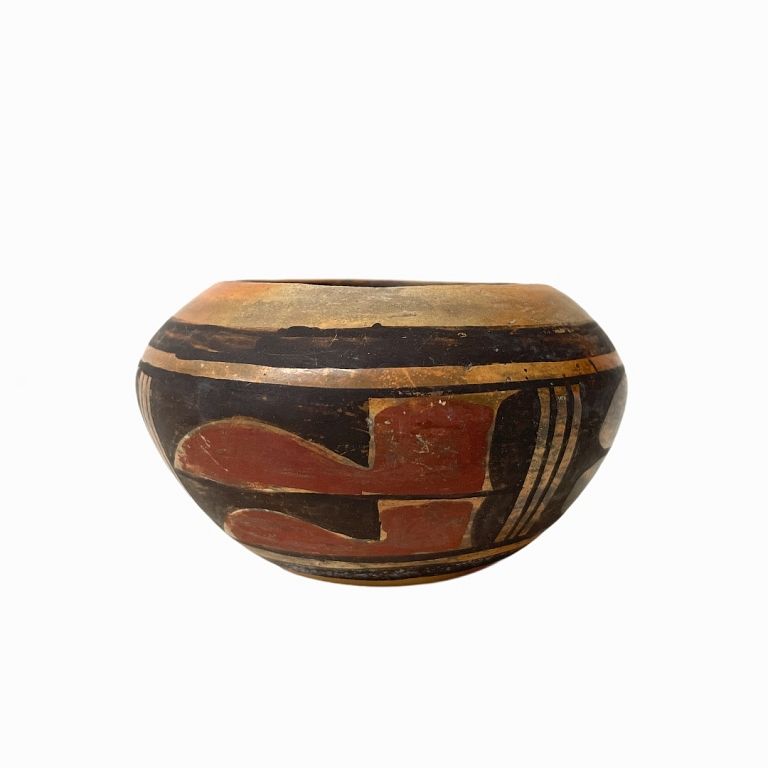 Appraisal: Pueblo Arizona Hopi Polychrome Jar Native American Pueblo Arizona Hopi