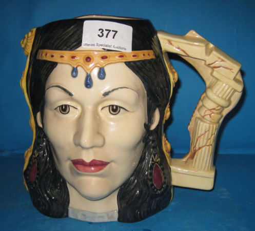 Appraisal: Royal Doulton Large Double Sided Character Jug Samson Delilah D