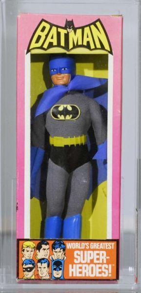 Appraisal: Mego Superheroes Batman Action Figure Description Window box ID Condition