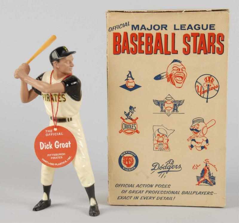 Appraisal: Rare Plastic Hartland Dick Groat Baseball Figure Description Circa Rare