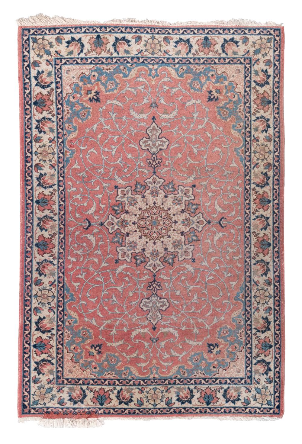 Appraisal: PERSIAN RUG X MID- TH CENTURYPERSIAN RUG ' X '