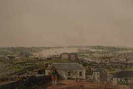 Appraisal: Major Taylor's Panorama of Sydney Three Panoramic Views of Port