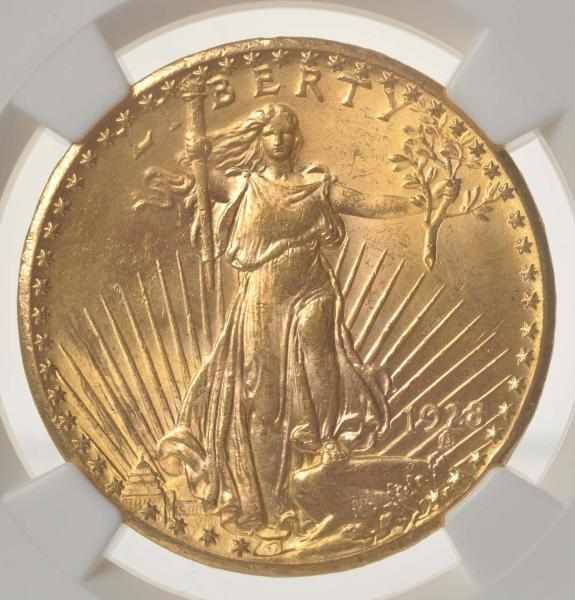 Appraisal: St Gaudens Double Eagle Description NGC MS