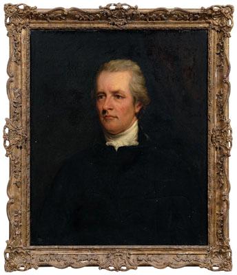 Appraisal: British portrait after Hoppner Right Honorable William Pitt Prime Minister