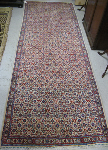 Appraisal: PERSIAN MOUD HALL RUG South Khorasan province eastern Iran overall