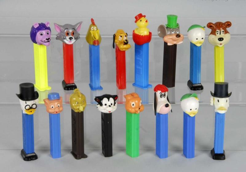 Appraisal: Lot of Assorted Pez Dispensers Condition Near Mint