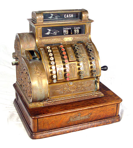 Appraisal: NATIONAL CASH REGISTER MODEL Serial number which dates to In