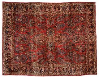 Appraisal: SAROUK ORIENTAL CARPET CENTRAL PERSIA SAROUK ORIENTAL CARPET CENTRAL PERSIA