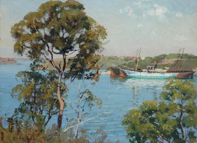 Appraisal: Arthur D'Auvergne Boxall - The Dutton Family Schooner Middle Harbour