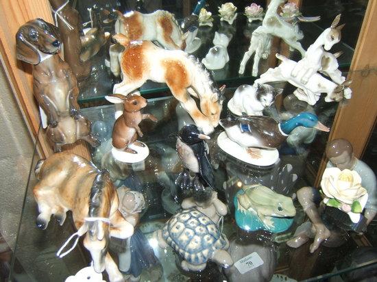 Appraisal: A collection of Rosenthal German porcelain animal figures