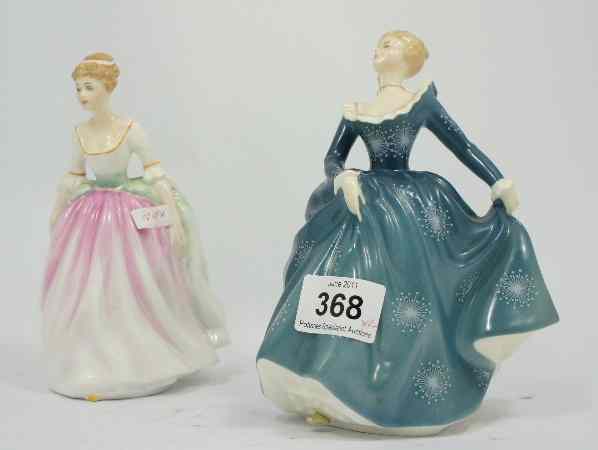 Appraisal: Royal Doulton Figures Alison HN and Fragrance HN