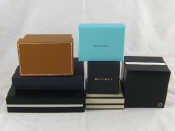 Appraisal: A mixed lot of watch and jewellery boxes including Bvlgari