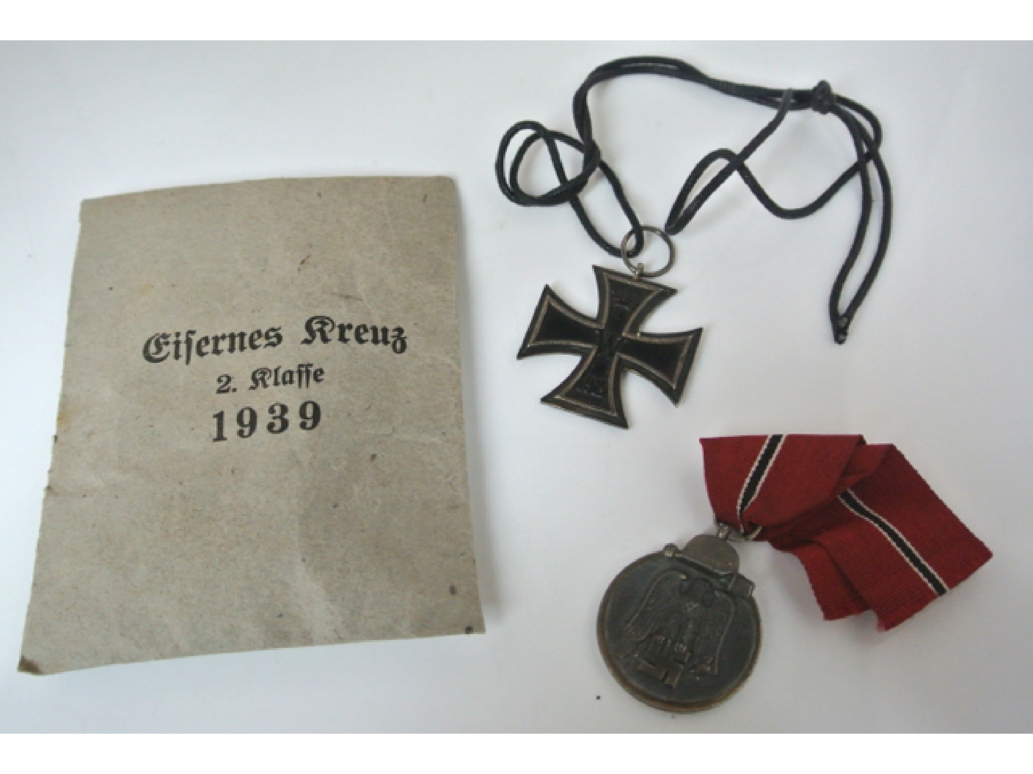 Appraisal: World War II German Iron Cross nd Class with original