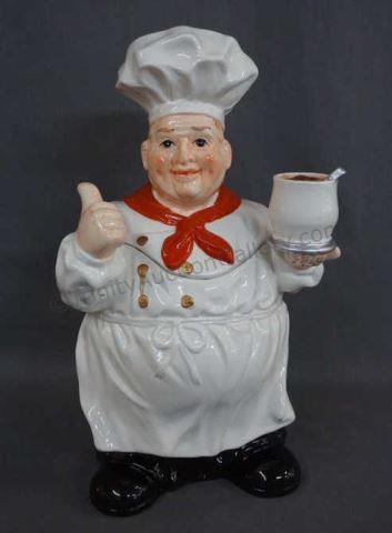 Appraisal: This is a modern era KMC KK ceramic Chef Cookie