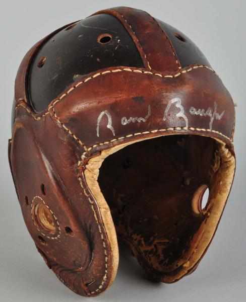 Appraisal: Vintage Rawlings Sammy Baugh Autographed Helmet Description Signed in front