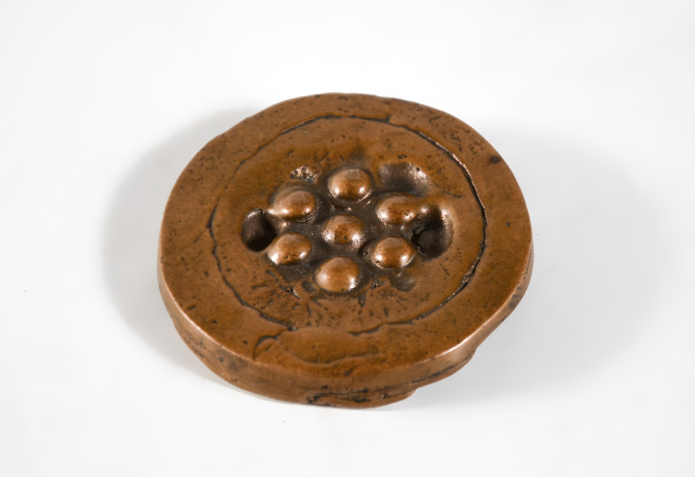 Appraisal: DUCHAMP Marcel French - Bouche-Evier Sink Stopper Bronze '' diameter