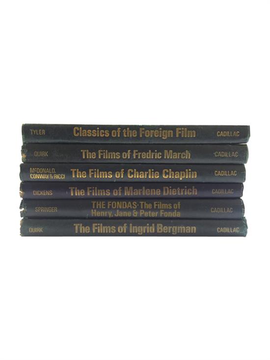 Appraisal: Sale Lot Six Books Pertaining to Film and Filmmakers Illinois