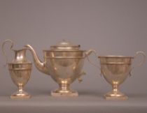 Appraisal: Silver Service London circa - Each hallmarked along with silversmiths