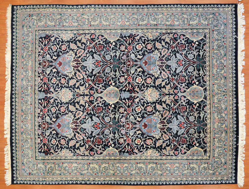 Appraisal: Indo Persian Rug India x Hand-knotted modern reportedly from William