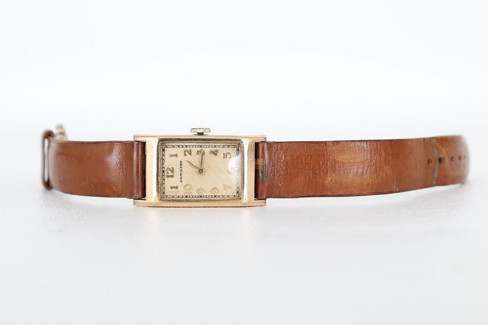 Appraisal: Vintage K Hamilton Watch Vintage K Gold-Filled Hamilton Watch with