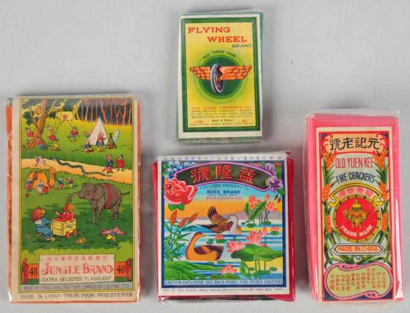 Appraisal: Lot of Firecracker Packs Includes Jungle -pack Flying Wheel -pack