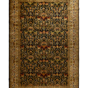 Appraisal: An Indian Wool Rug th Century feet inches x feet