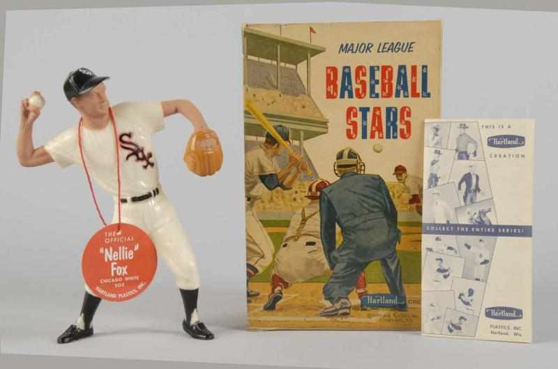 Appraisal: Plastic Hartland Nellie Fox Baseball Statue Description Figure is off