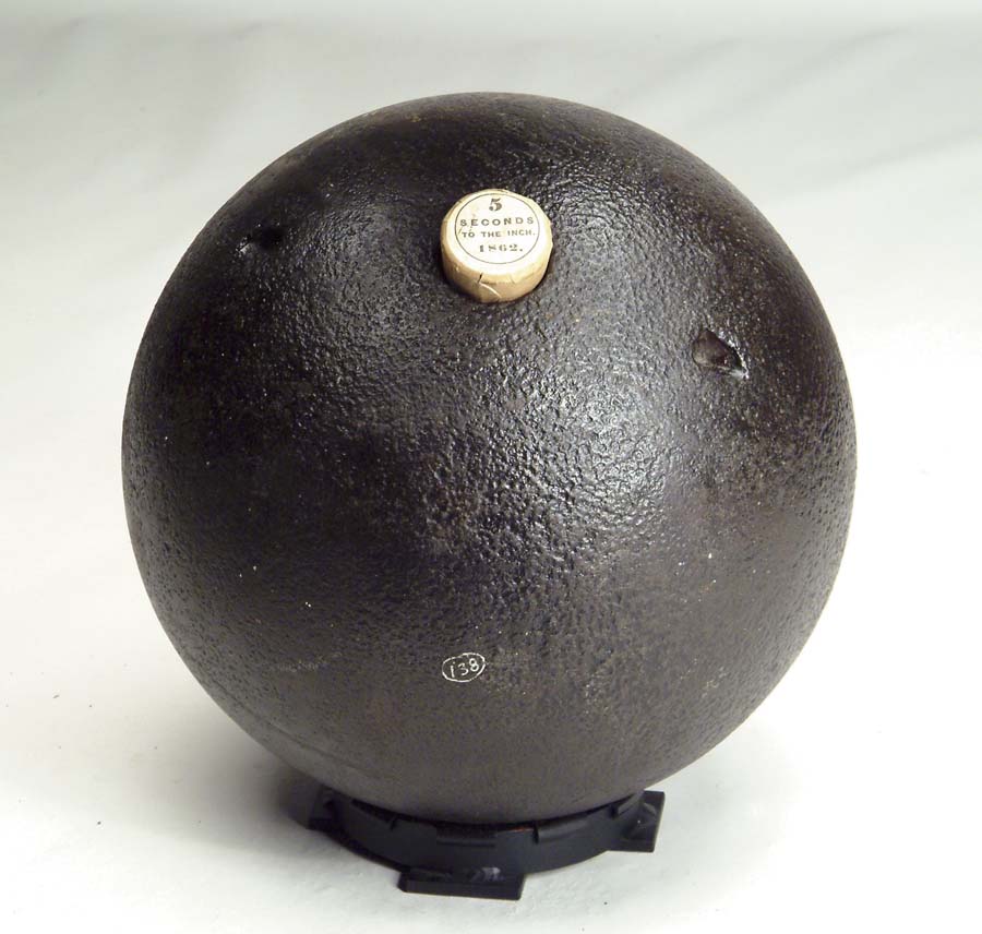 Appraisal: US MORTAR BALL Excavated Fired Found near the West Point