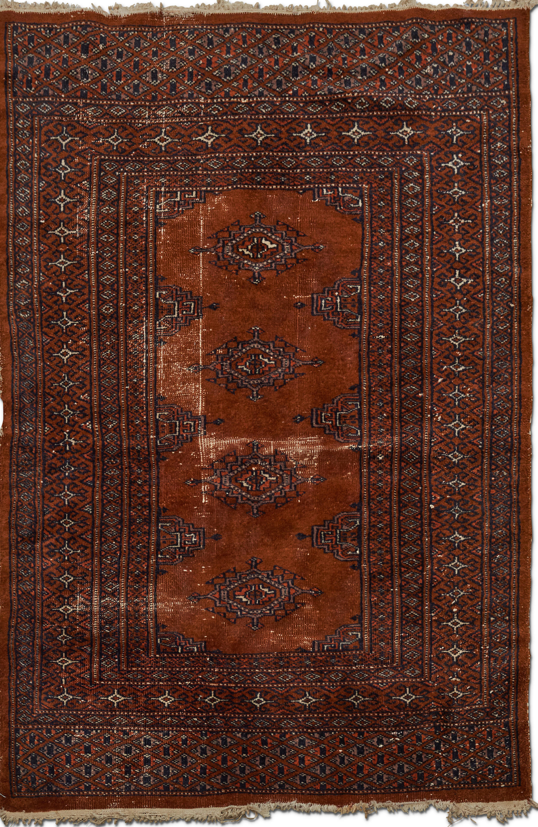 Appraisal: Pakistani Bokhara Rug x in