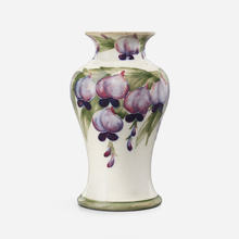 Appraisal: Moorcroft Pottery Early Wisteria vase c - glazed earthenware h