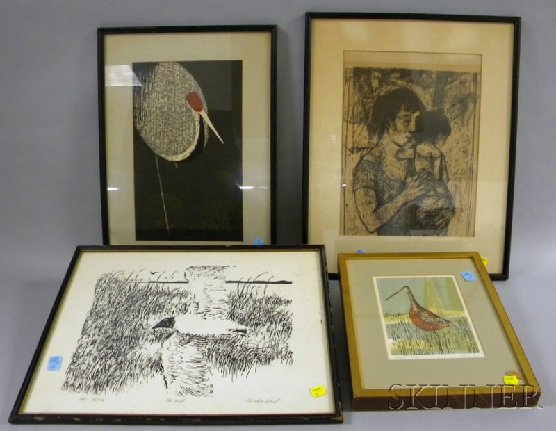 Appraisal: Thirty-one Framed Engravings Prints Mirrors and Decorative Works some signed