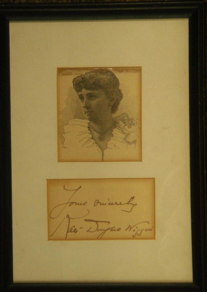 Appraisal: woman authors signatures Dorothy Canfield Fisher note signed photo Marianne