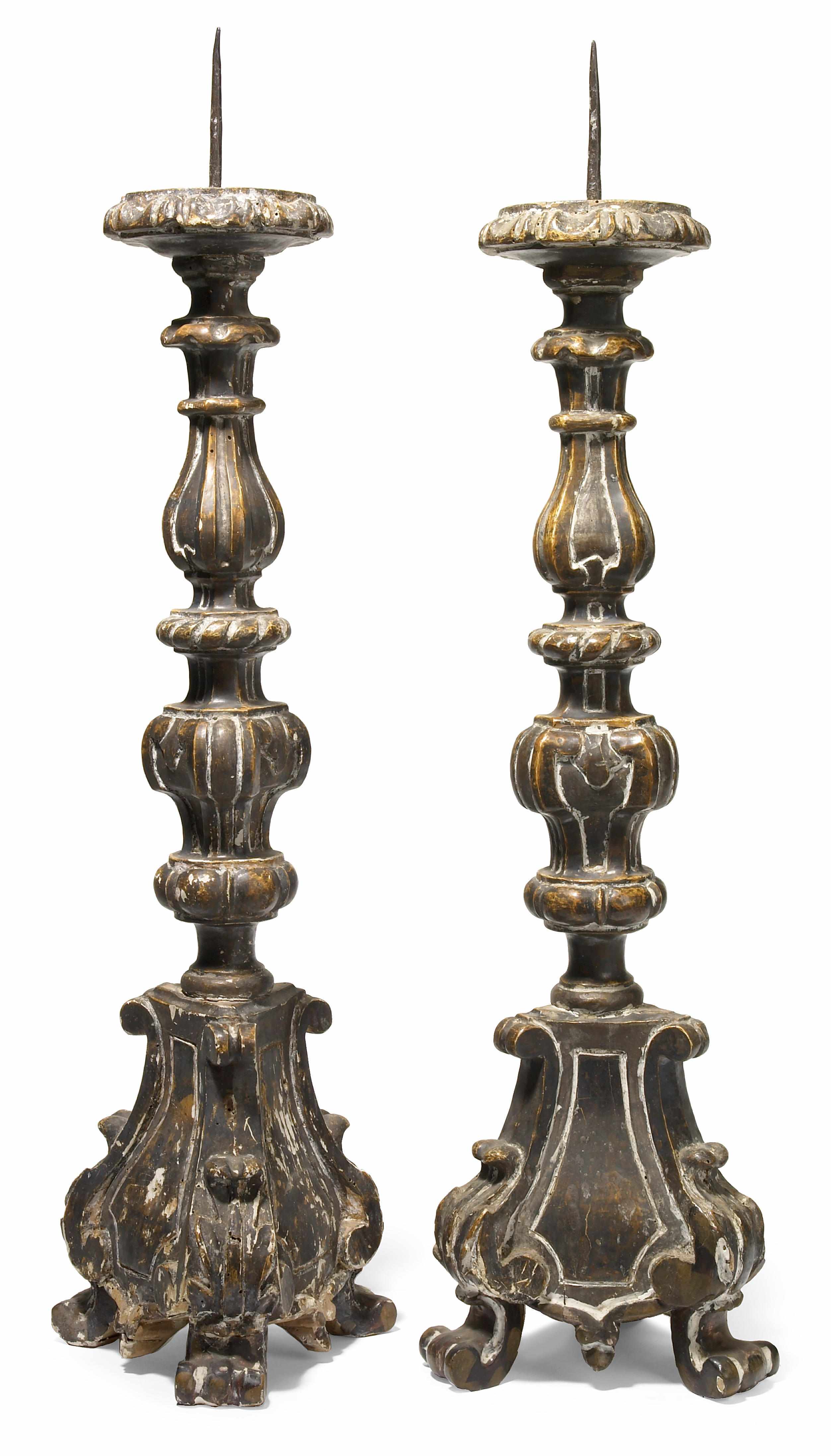 Appraisal: Property of Various Owners A pair of Italian Baroque style