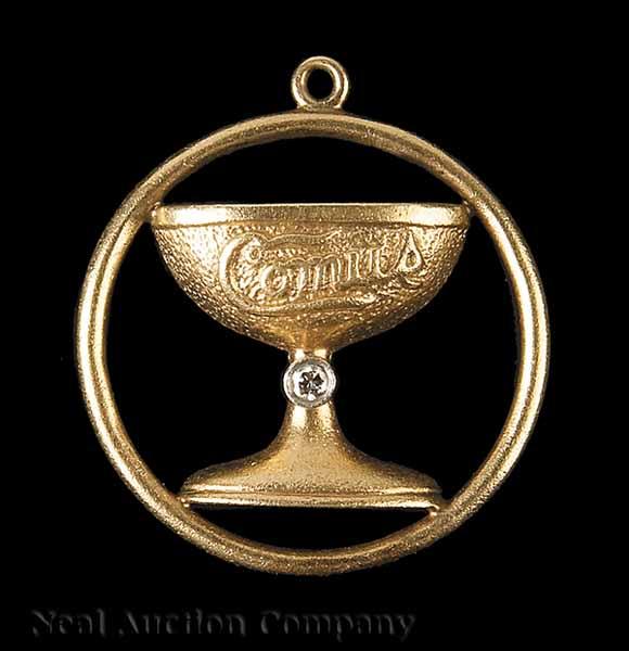 Appraisal: Mardi Gras Mistick Krewe of Comus Maid's krewe favor pendant