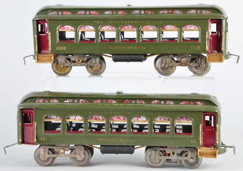 Appraisal: Lot of Lionel New York Central Passenger Cars Description American