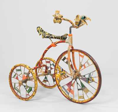 Appraisal: Robert Ritchie American - Untitled Assembled and painted found objects