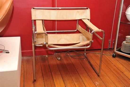 Appraisal: after MARCEL BREUER - A MODEL B 'WASSILY' CLUB CHAIR