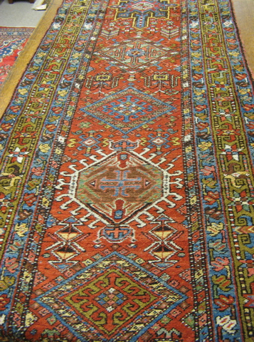 Appraisal: SEMI-ANTIQUE PERSIAN RUNNER Hamadan villages region Hamadan Province northwestern Iran