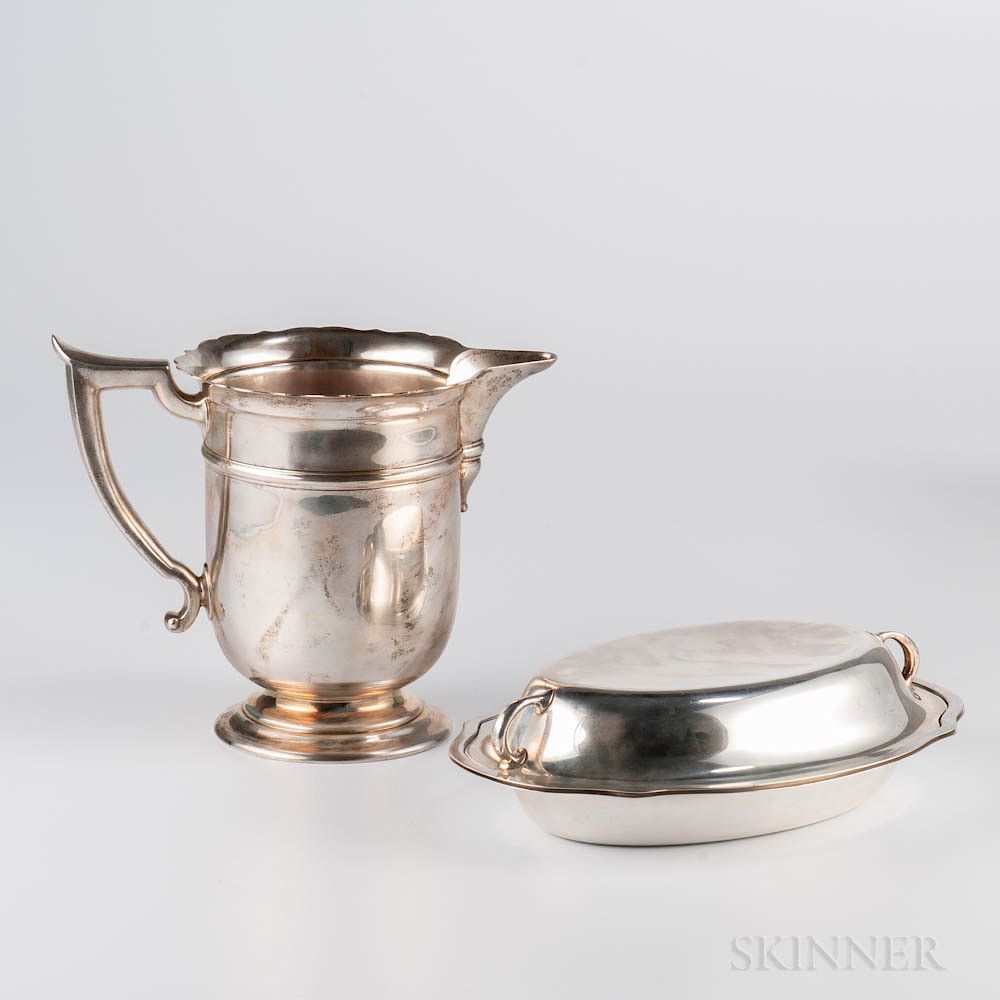 Appraisal: Three Pieces of Gorham Sterling Silver Tableware Three Pieces of