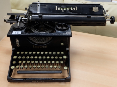 Appraisal: Imperial manual typewriter